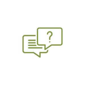 Frequently asked questions icon